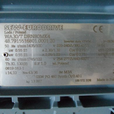 SEW WA 30/T DRN 80 MKA  motoreduktor