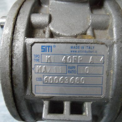 Przekładnia SITI MI 40 FP A 14, MA/11, 10/1