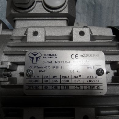 Silnik Tormec Reductor TMS 71 C-4 PTC 150 C