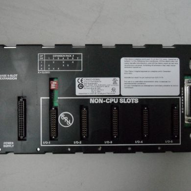 GE Fanuc IC693CHS398J 5-slotowy moduł rozszerzeń PLC Podstawa EMI Enhanced