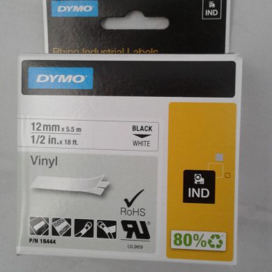 DYMO taśma 18444 vinyl 12mm x 5,5m