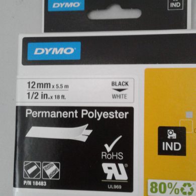 DYMO taśma 18483 polyester 12mm x 5,5m